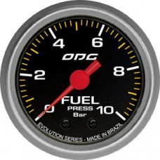 Manômetro ODG Evolution Fuel10 BAR 52 mm